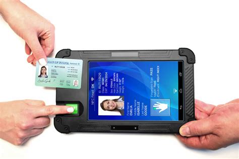 BIOSID™ Biometric Mobile Identity Tablet Device Solution by 